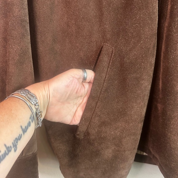 Oliver Men’s Vintage Barracuta Italian Suede in Chocolate Brown - Picture 3 of 8